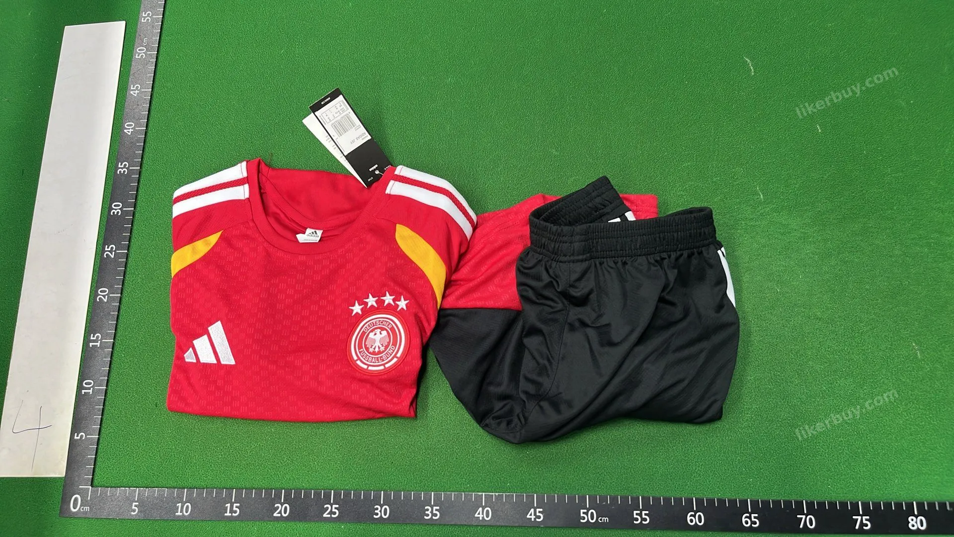 Various Football Jersey and Shorts Sets QC photo