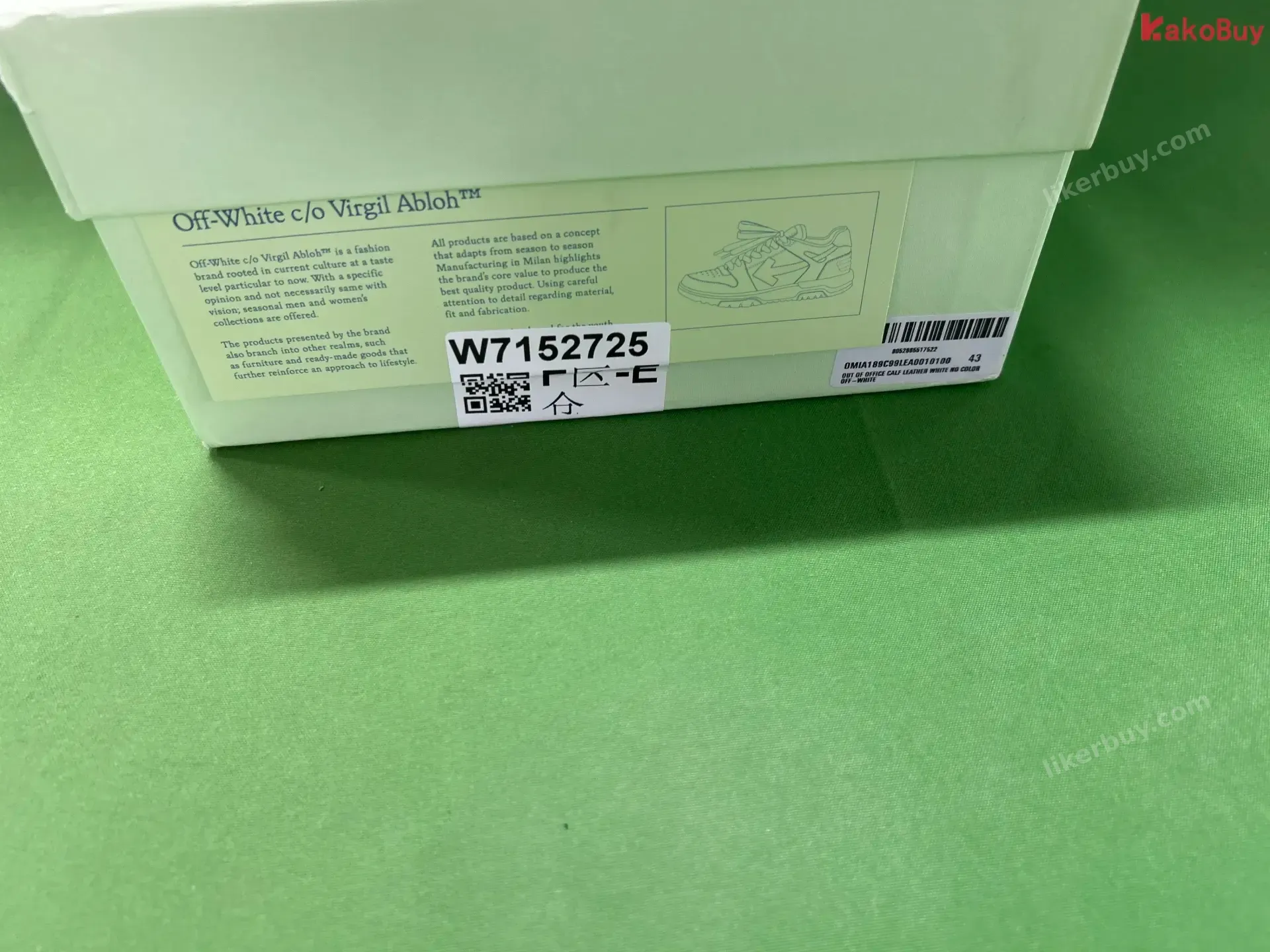 Off-White Arrow Sneakers QC photo